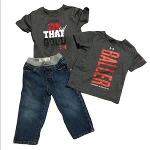24M Boy Under Armour Bundle